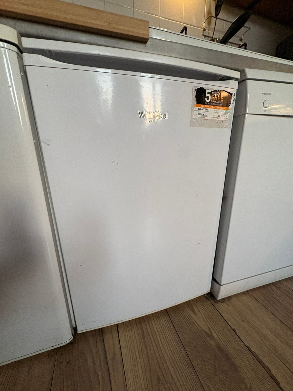 Vrieskast wit, Witgoed en Apparatuur, Ophalen, Zo goed als nieuw, Minder dan 60 cm, Minder dan 85 cm