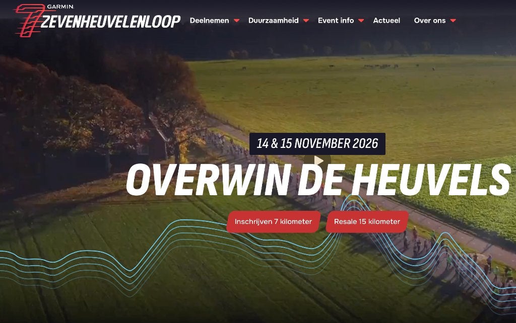 Gezocht: startbewijs Zevenheuvelenloop 15 november 2026, Eén persoon