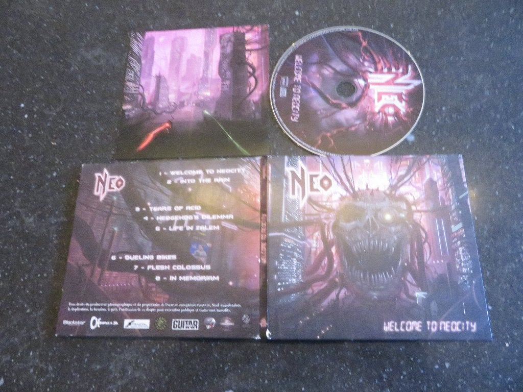 Neo  – Welcome to Neocity   DIGIPACK, Ophalen of Verzenden, Zo goed als nieuw, Heavy metal, Album