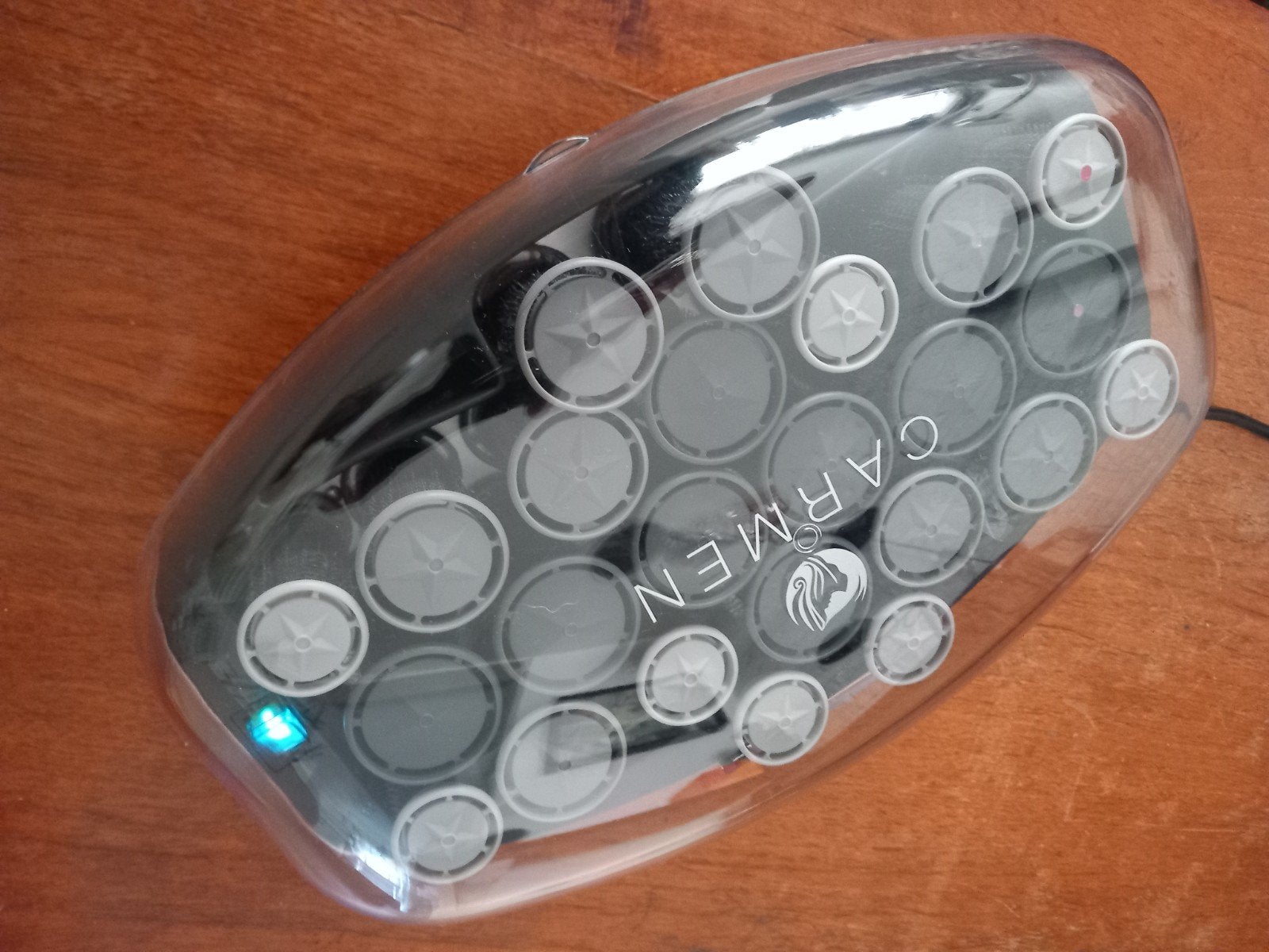 Carmen CR1060 Hot Rollers - Krulset voor prachtig haar, Ophalen of Verzenden, Zo goed als nieuw, Haarverzorging