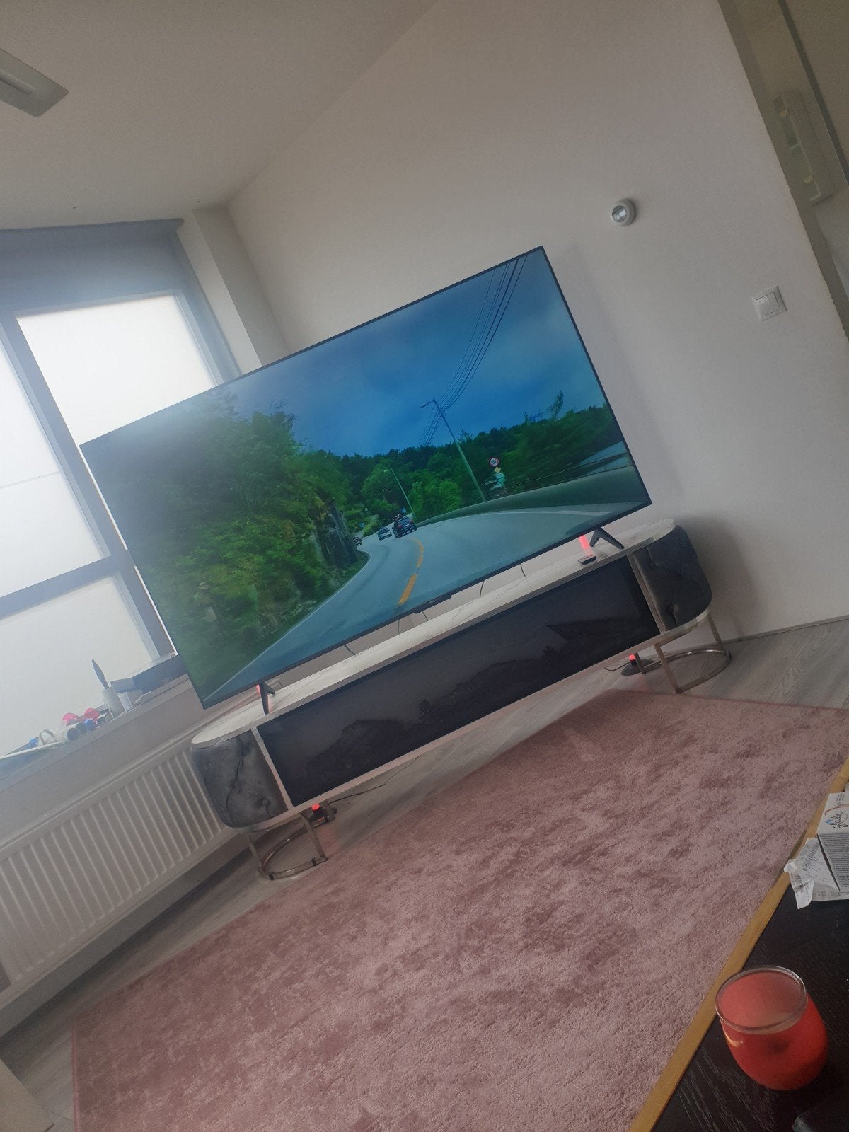 TCL 75 inch Smart TV met tv-meubel - Perfecte staat!, Audio, Tv en Foto, Televisies, Ophalen of Verzenden