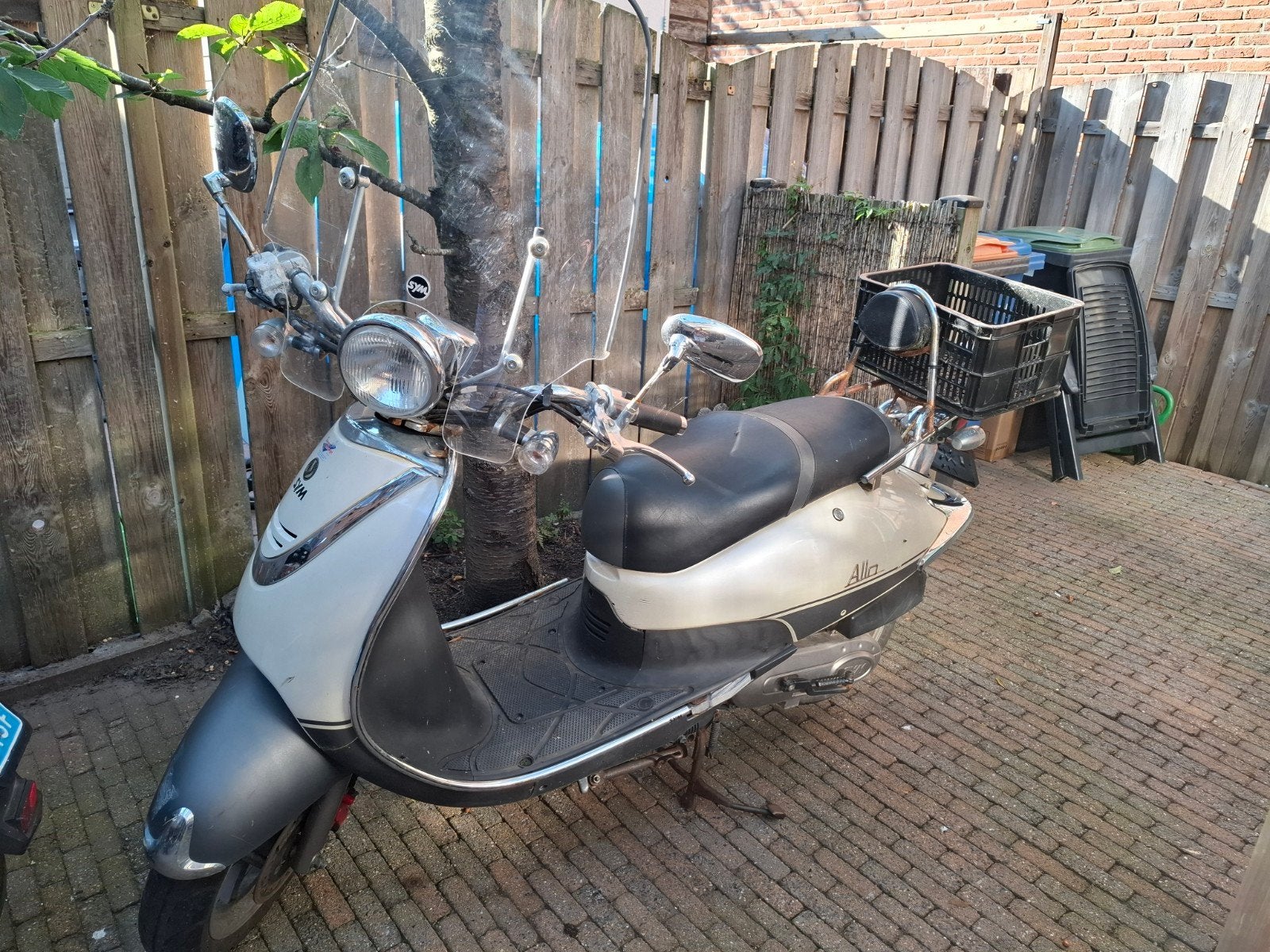 Sym Allo Scooter/Snorfiets uit 2014 - Remmen Nagekeken, Ophalen, Gebruikt, Allo, Benzine
