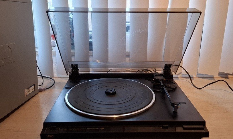 JVC AL-A151 platen speler( Lezen lezen ), Audio, Tv en Foto, Platenspelers, Ophalen of Verzenden, Zo goed als nieuw, Thorens