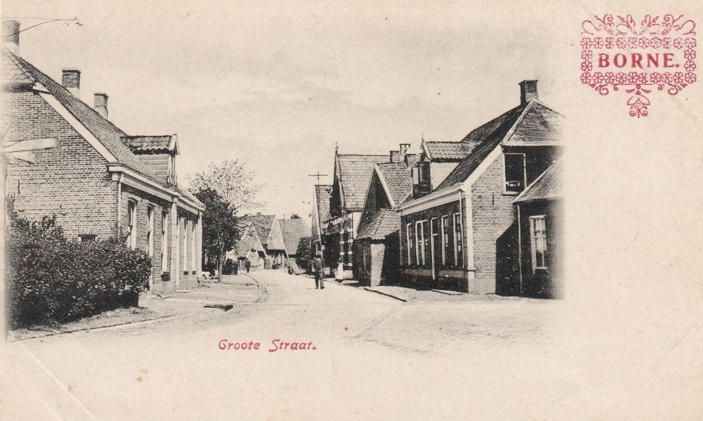 Borne, Hengelo., Verzenden, Voor 1920, Ongelopen, Overijssel