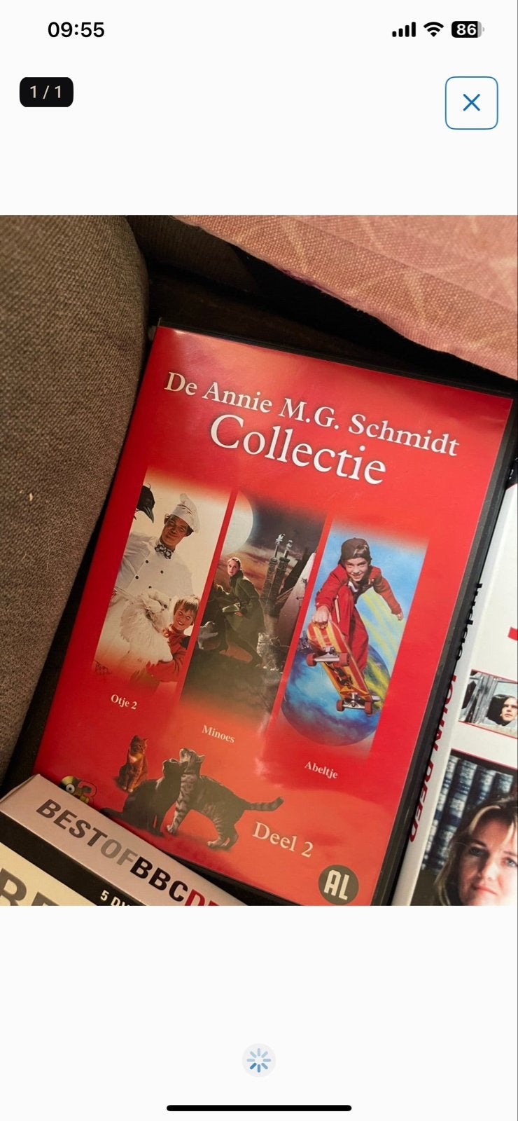De Annie M.G. Schmidt Collectie - Deel 2 (DVD), Gebruikt, Verzamelbox, Alle leeftijden, Familie