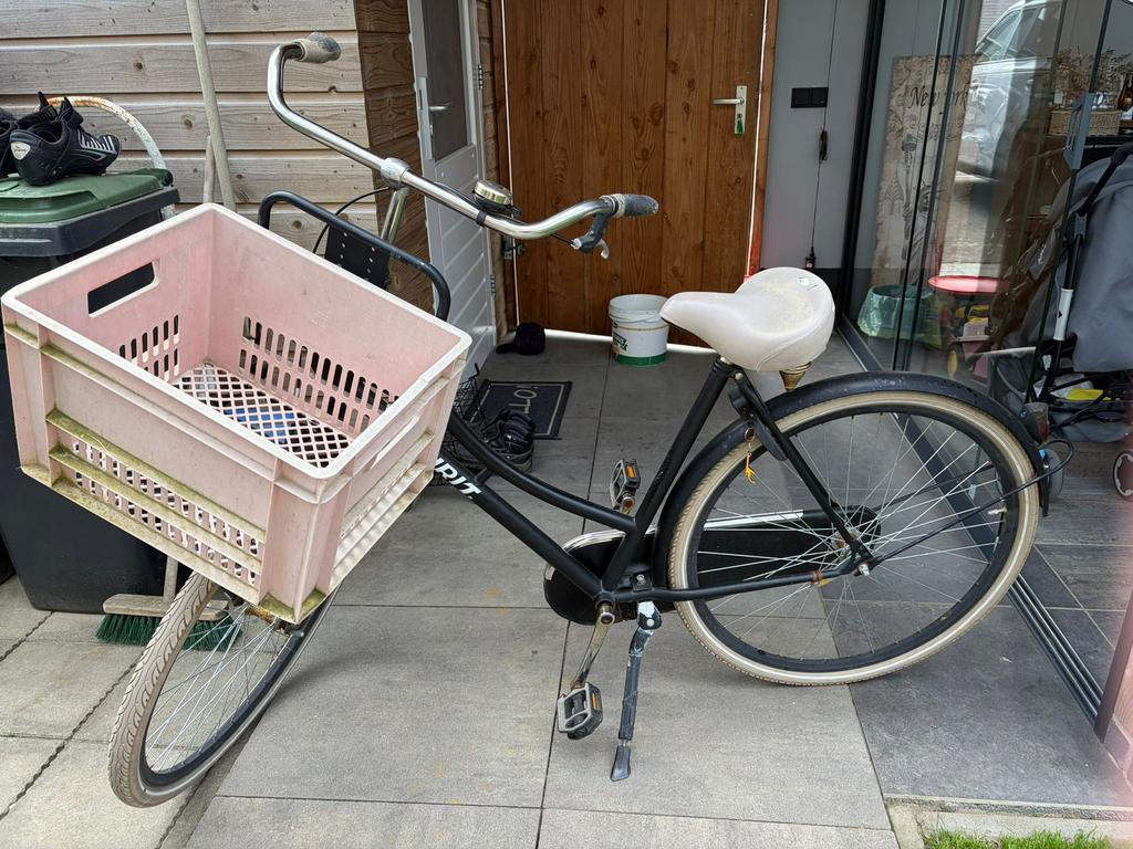 Mooie  fiets, Fietsen en Brommers, Fietsen | Bakfietsen, Ophalen, Zo goed als nieuw, 1 kind