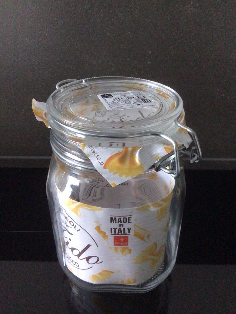 Nieuw Bormioli Rocco Fido 16 stuks weckpotten 1 liter KOOPJE, Voorraadpot, Ophalen of Verzenden, Nieuw, Glas