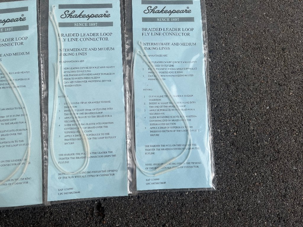 adv 104 / NIEUW set 4 pakjes leader loop, Ophalen of Verzenden, Nieuw, Overige typen