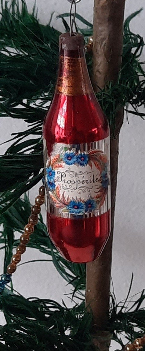 Oude Kerstbal Flesje, Verzenden