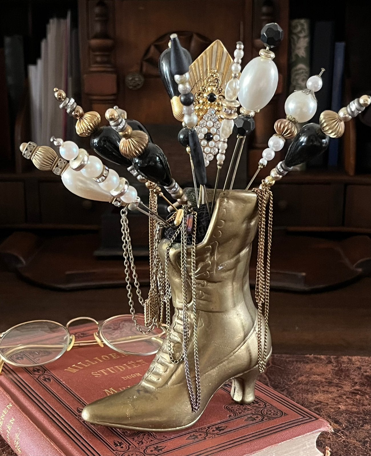 Vintage Victoriaans Laarsje, Ophalen of Verzenden