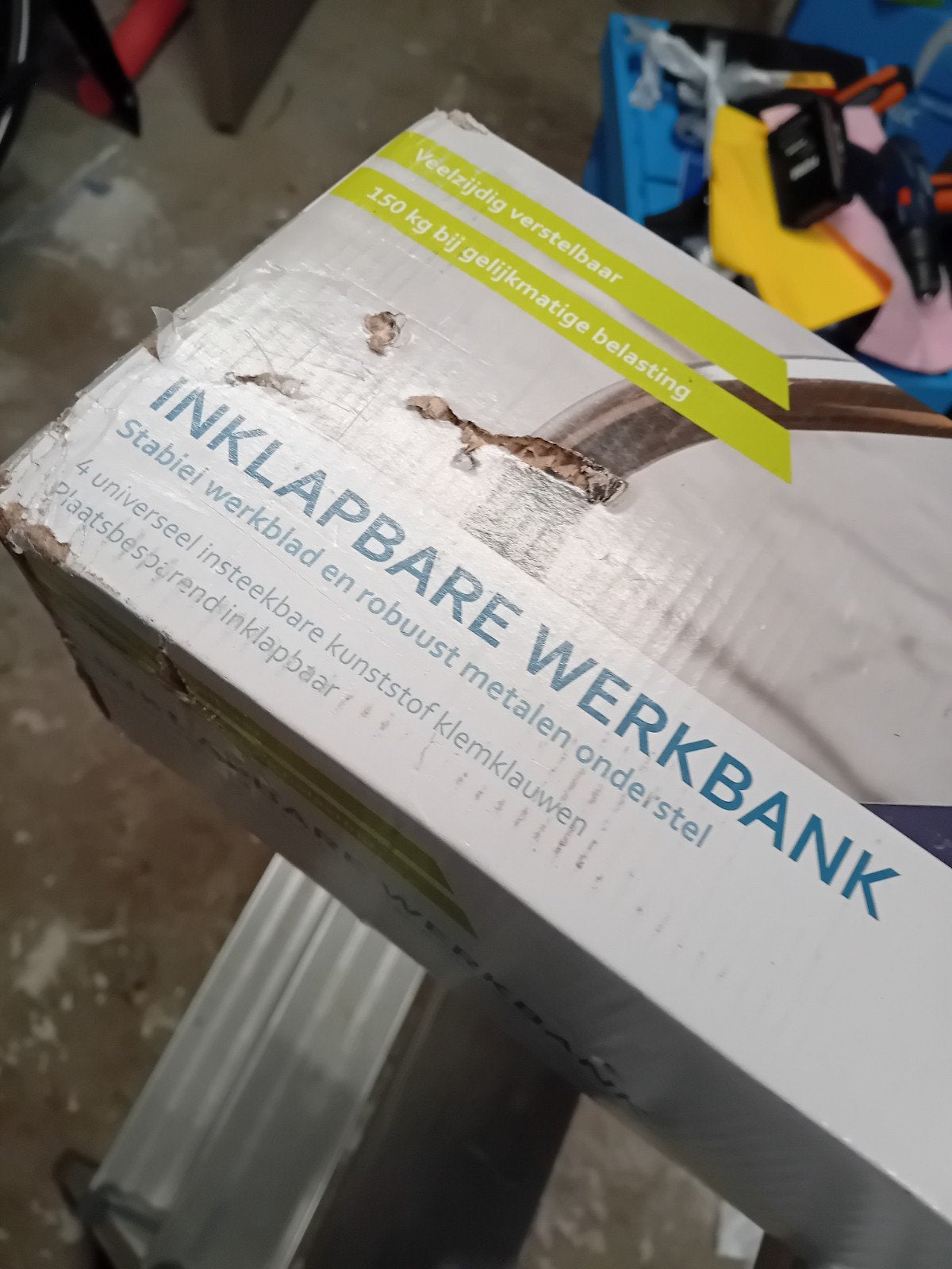 workmate, Ophalen, Nieuw
