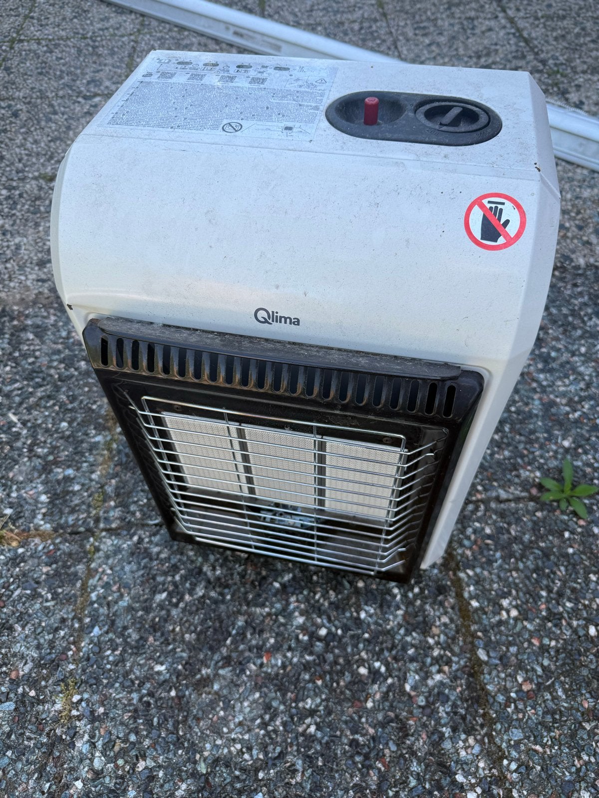 Qlima Gaskachel - Compact en Efficiënt, Huis en Inrichting, Kachels, Ophalen, Gebruikt, Gas, Vrijstaand