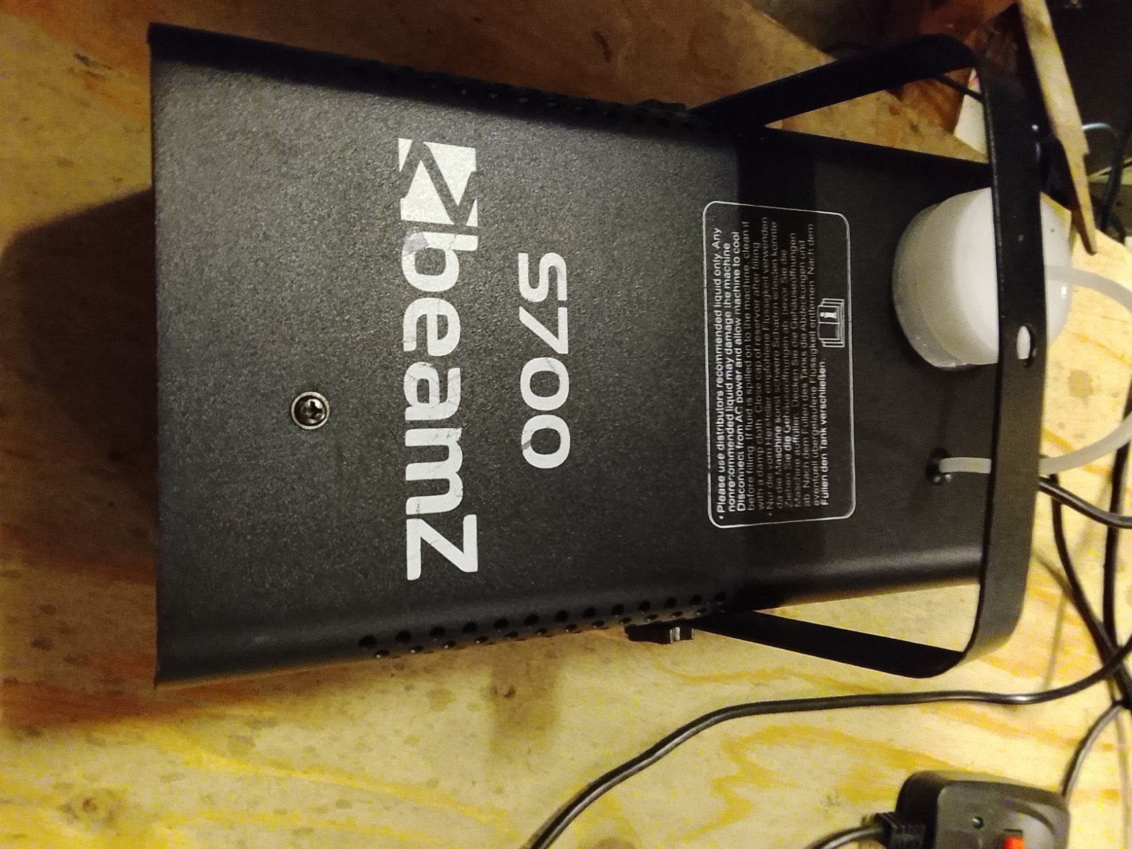 BeamZ S700 Rookmachine - Compact en Krachtig, Ophalen of Verzenden, Gebruikt, Rookmachine