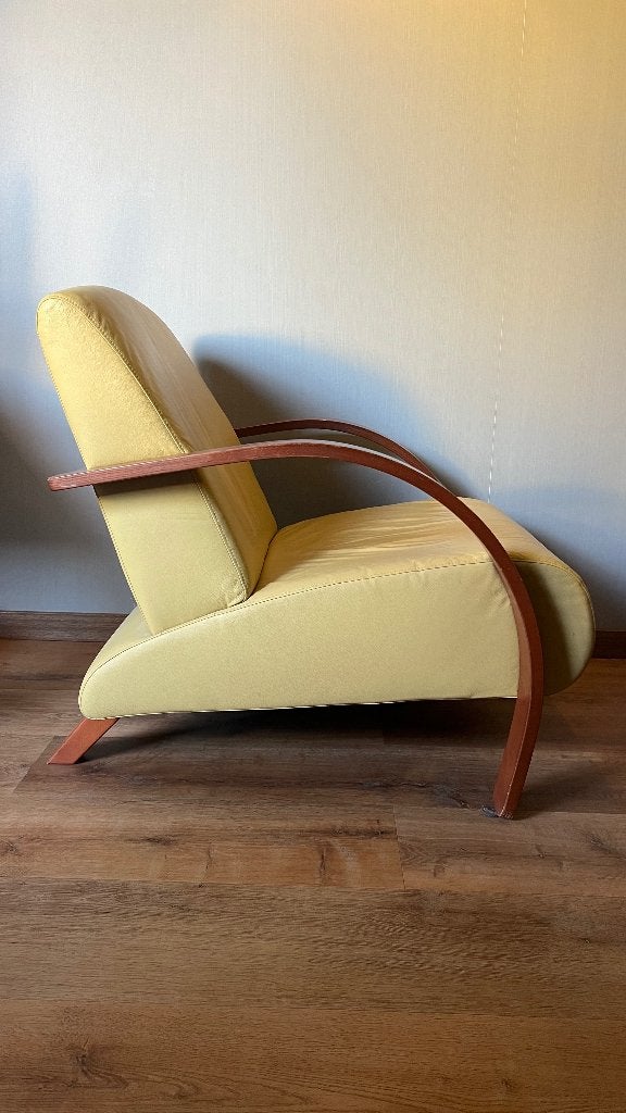 Montel (2) stoelen van leer, Ophalen, Gebruikt, Leer, Twee