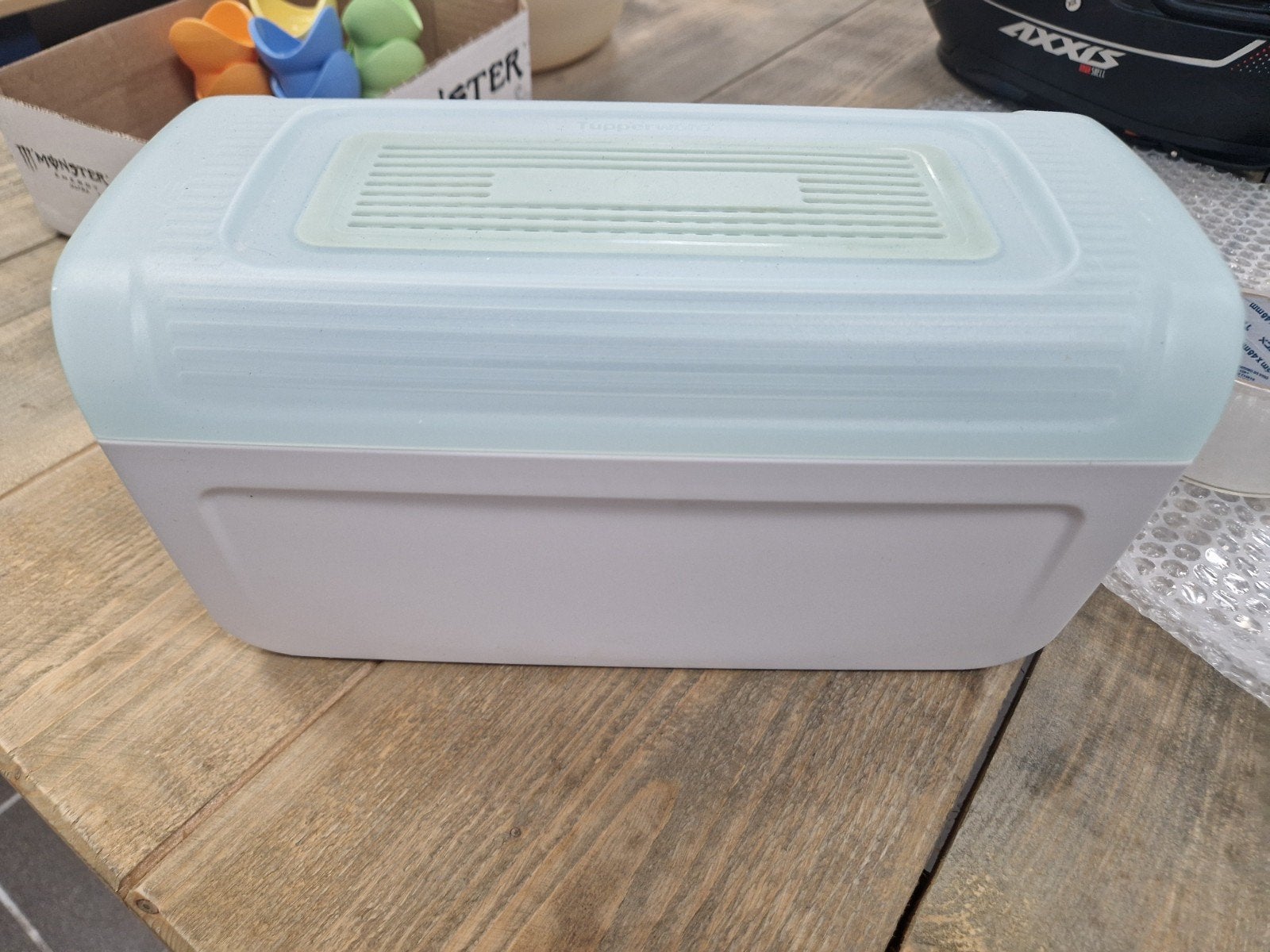 Tupperware Broodbak - Ideaal voor vers brood, Bewaardoos, Wit, Ophalen of Verzenden, Zo goed als nieuw