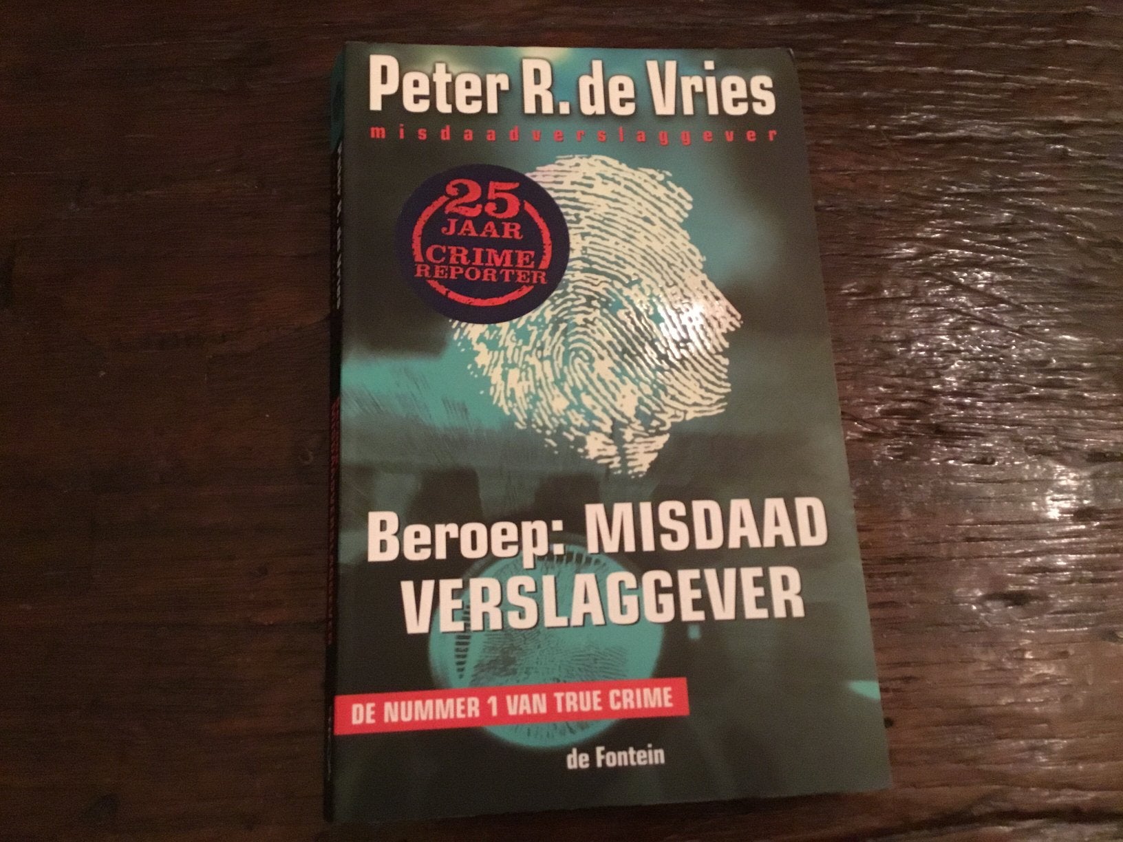 Peter R. de Vries   Beroep : Misdaad Verslaggever, Ophalen of Verzenden, Zo goed als nieuw