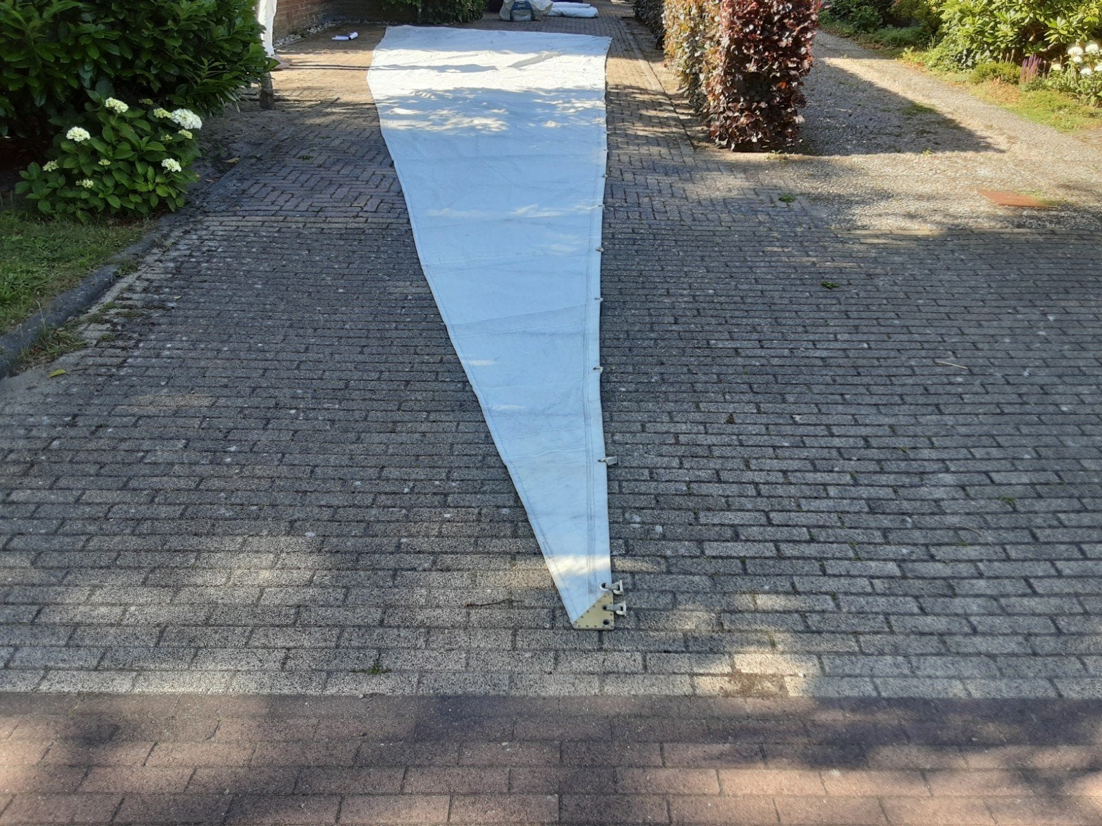 Zeilen  grootzeil  en Genua, Ophalen of Verzenden, Minder dan 1 meter