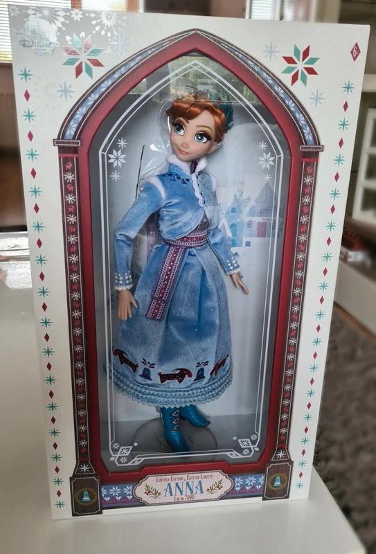 Disney limited edition doll - Anna Olaf's Frozen Adventure, Ophalen, Overige figuren, Nieuw, Beeldje of Figuurtje