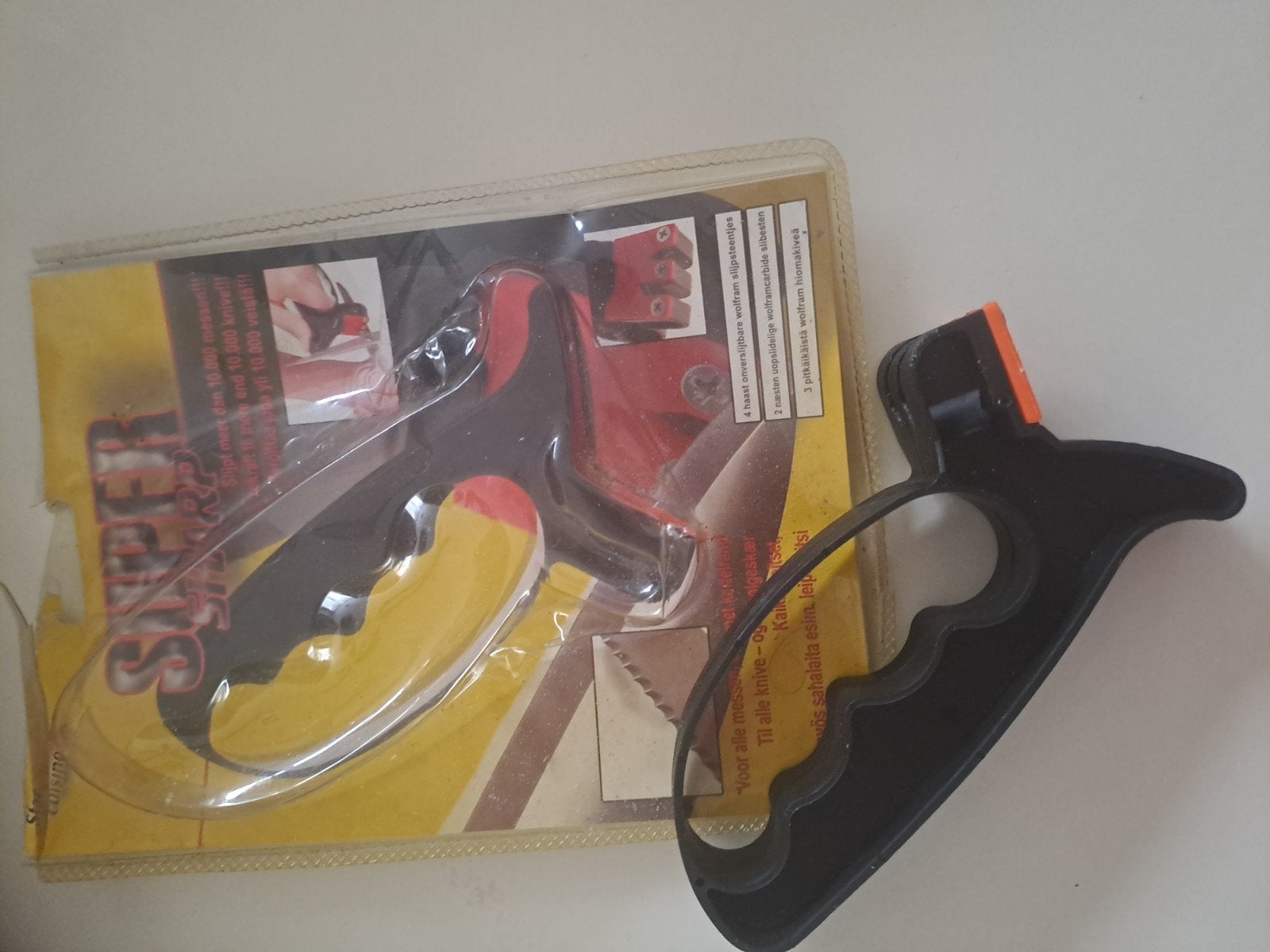Super Sharp Messenslijper - Nieuw in verpakking, Ophalen of Verzenden, Nieuw, Snijgereedschap, Overige merken