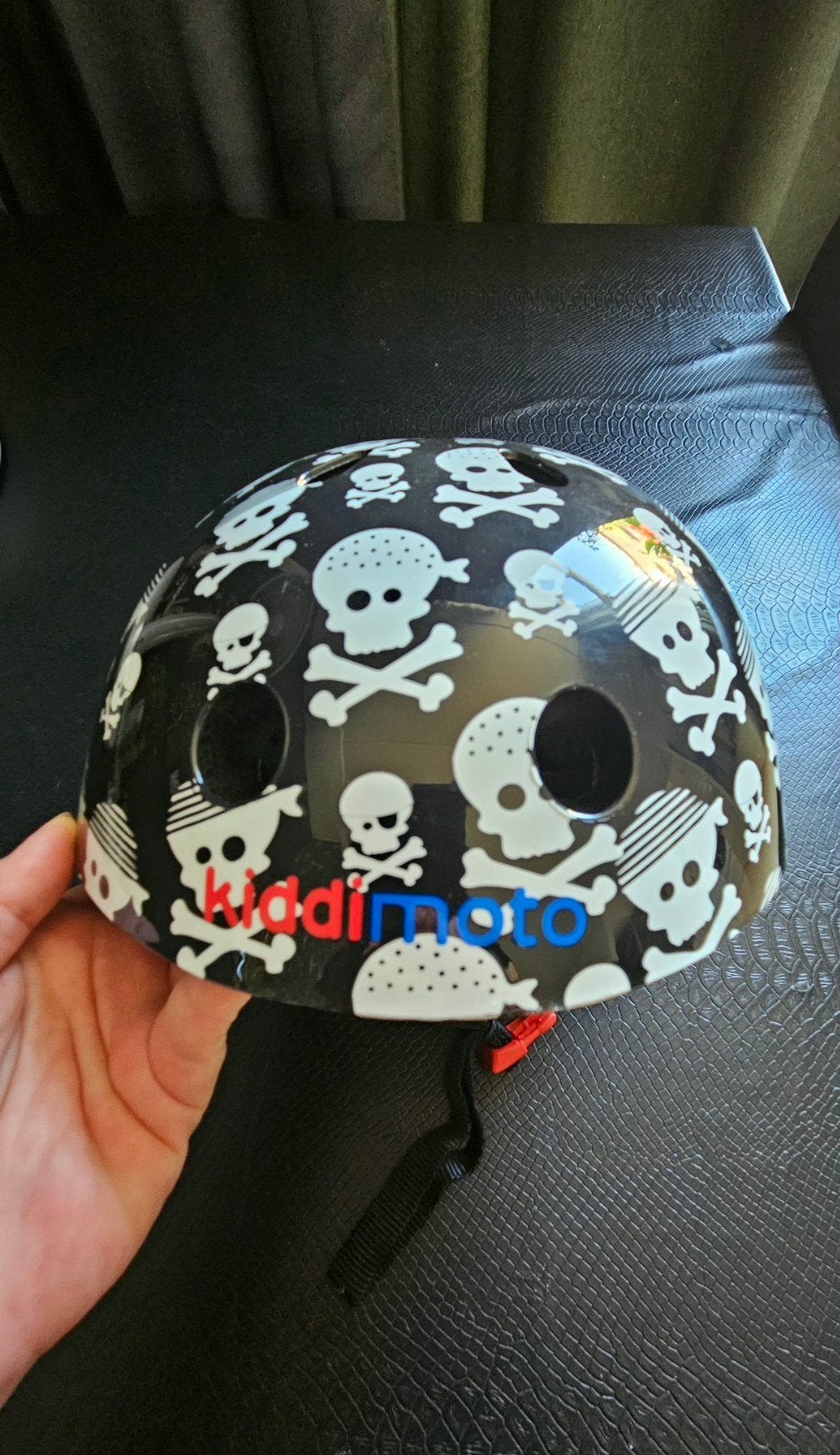 Kiddimoto kinder fiets helm, Jongen of Meisje, Zo goed als nieuw, Ophalen, S