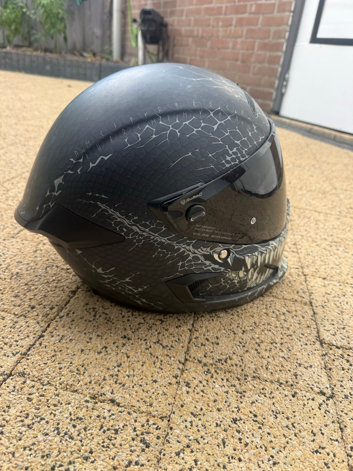 Ruroc integraalhelm, Motoren, Overige merken, Heren, Ophalen of Verzenden, Integraalhelm