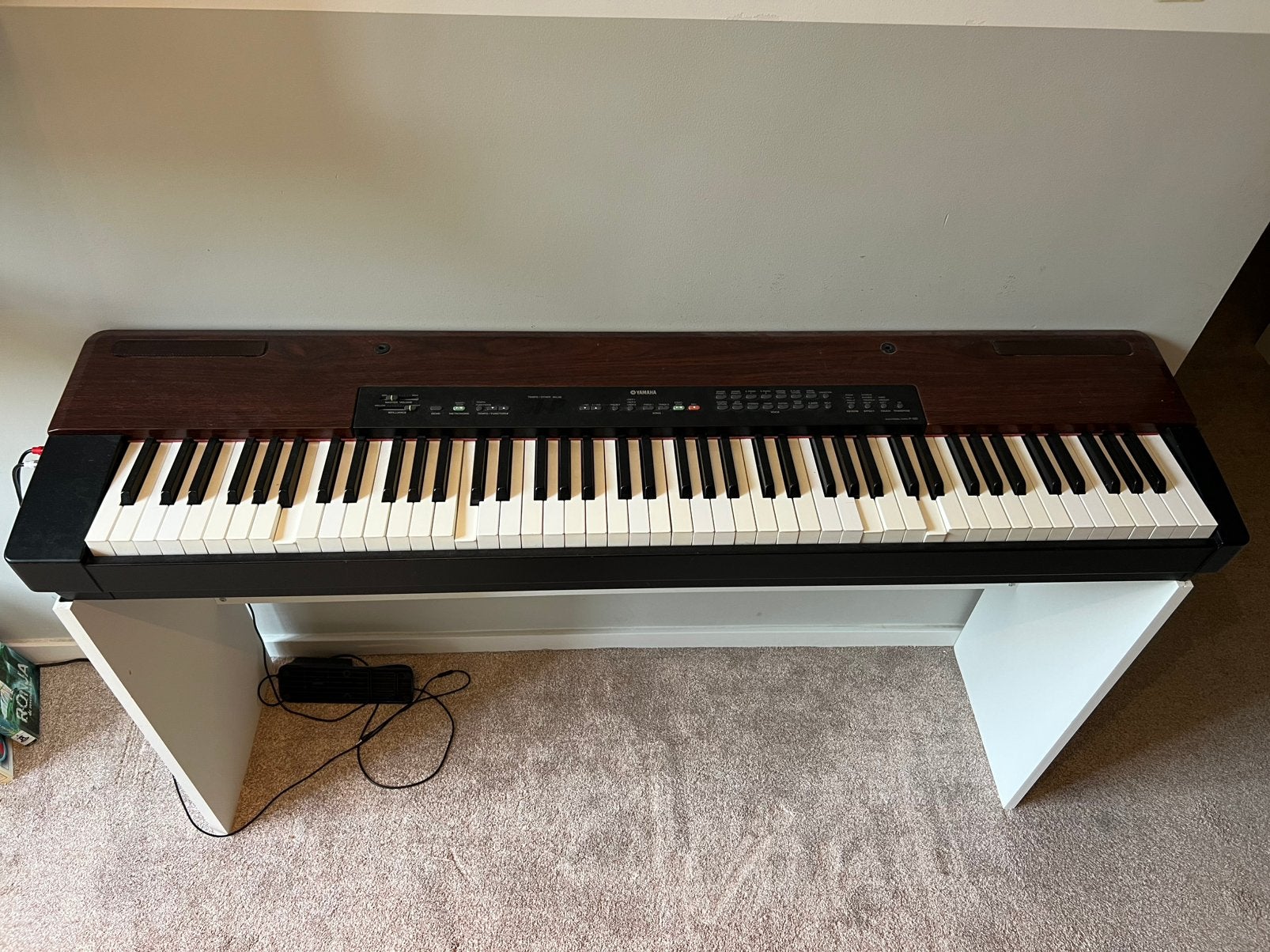 Yamaha P-140 elektrische piano, Muziek en Instrumenten, Piano's, Ophalen, Zo goed als nieuw, Zwart