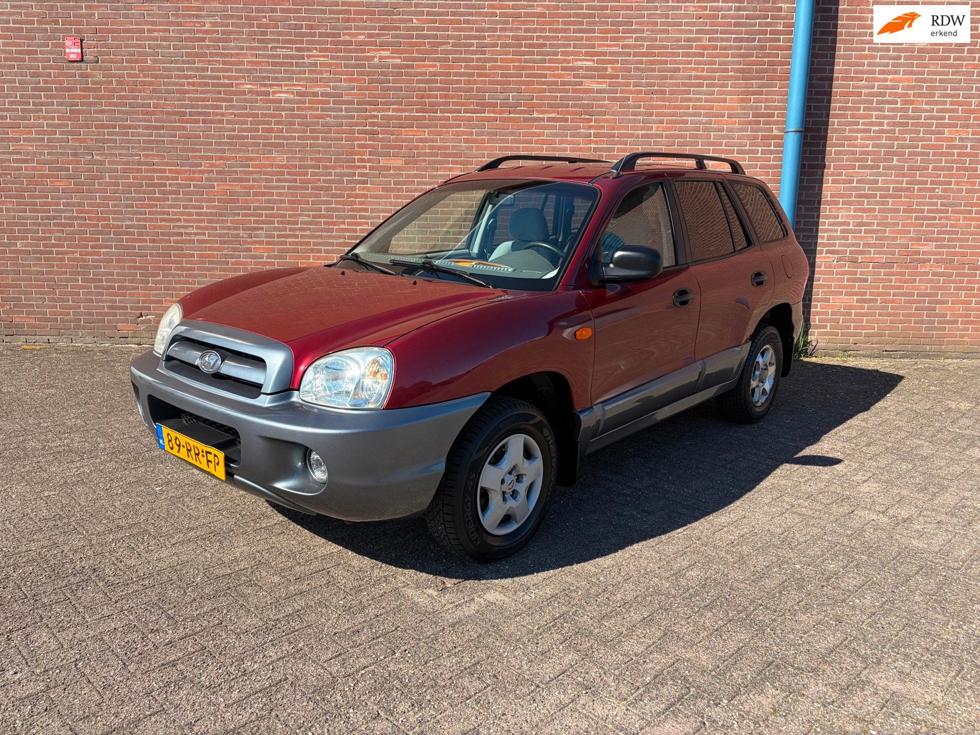 Hyundai Santa Fe 2.4i-16V 4WD Style*Pano*Airco, Auto's, Automaat, Gebruikt, 1670 kg, 4 cilinders