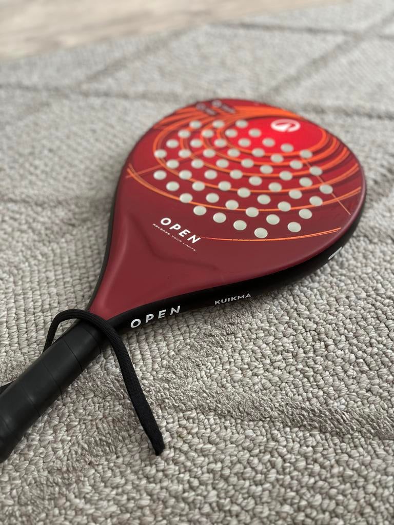 Kuikma Padelracket - Open, Ophalen, Zo goed als nieuw, Padelracket