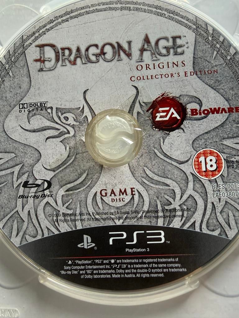 Dragon Age: Origins Collector's Edition PS3, Ophalen of Verzenden