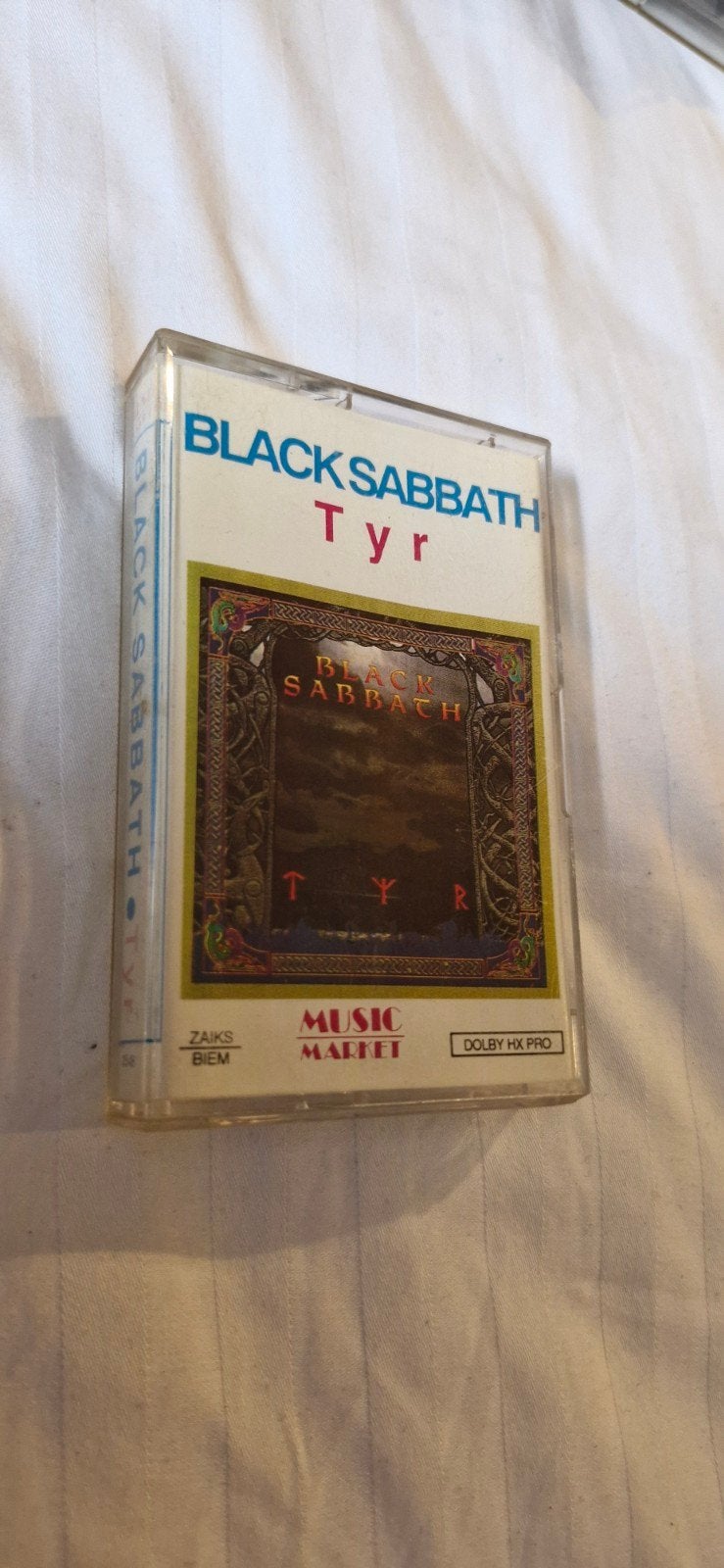 Black Sabbath - Tyr Cassette Polen Zeldzaam Music Market, Gebruikt, 1 bandje, Ophalen of Verzenden, Origineel