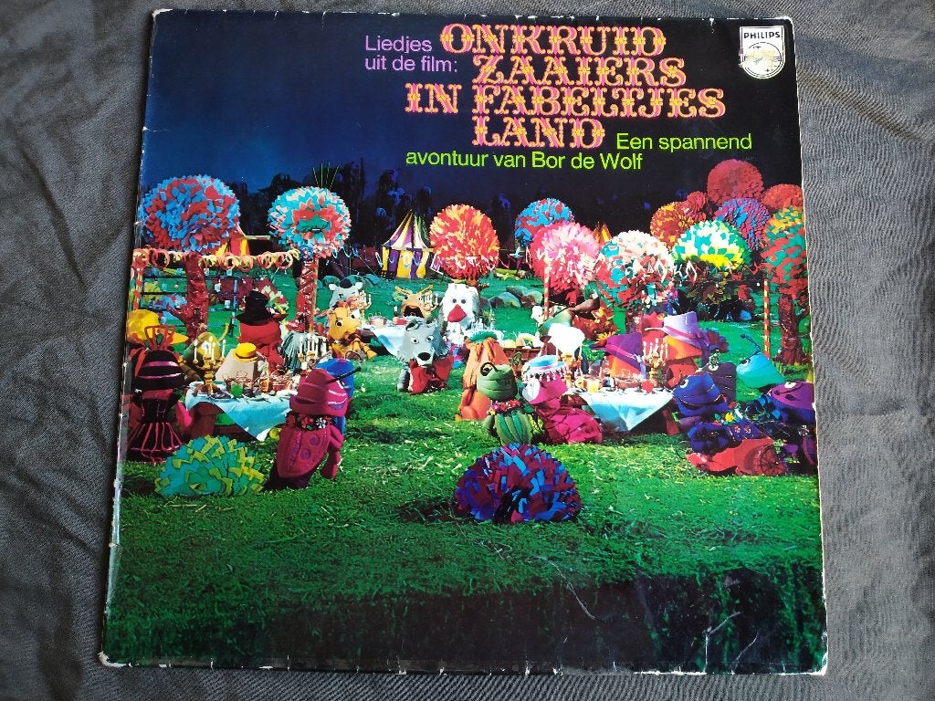LP - Liedjes uit de Film Onkruid zaaiers in Fabeltjesland, LP, Ophalen of Verzenden, Zo goed als nieuw, 12 inch