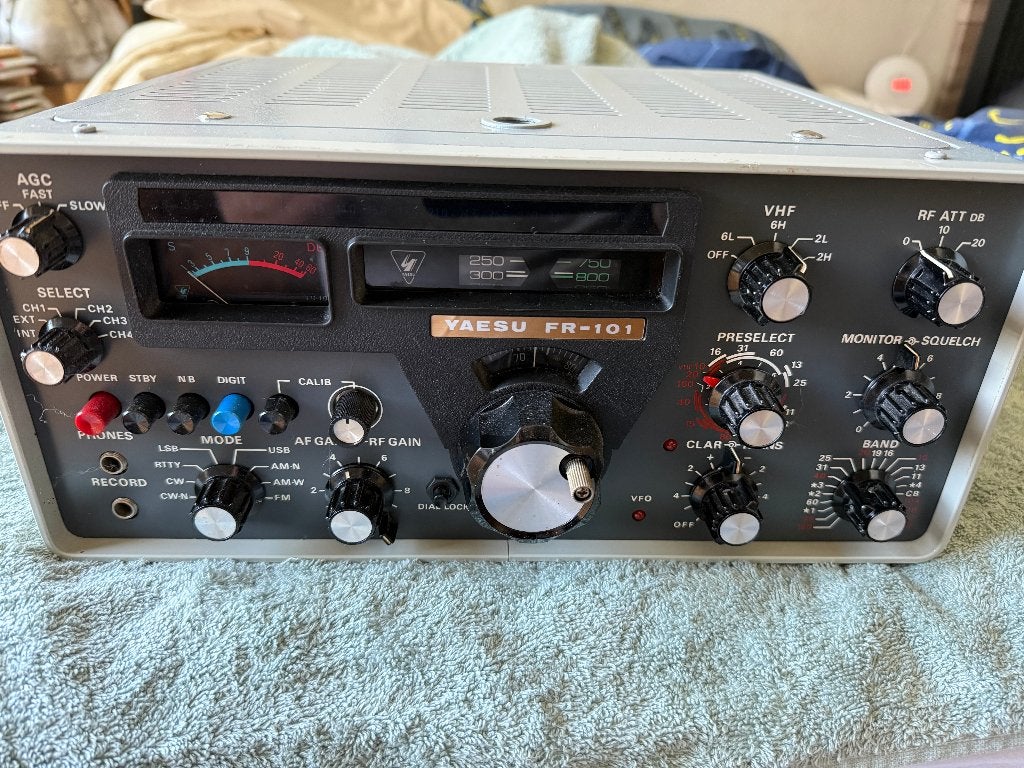 yaesu fr-101, Telecommunicatie, Zenders en Ontvangers, Ophalen of Verzenden, Gebruikt, Ontvanger
