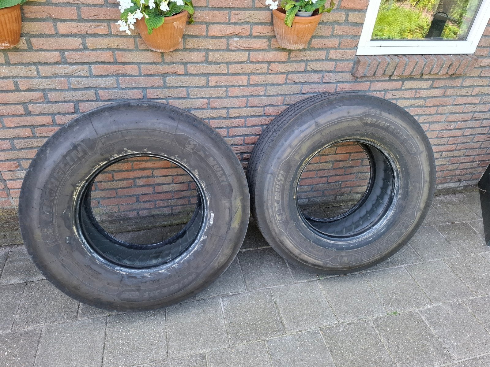 Michelin banden 385/65 R22.5 te koop, Auto-onderdelen, Vrachtwagen-onderdelen, Ophalen, Nieuw, Overige merken