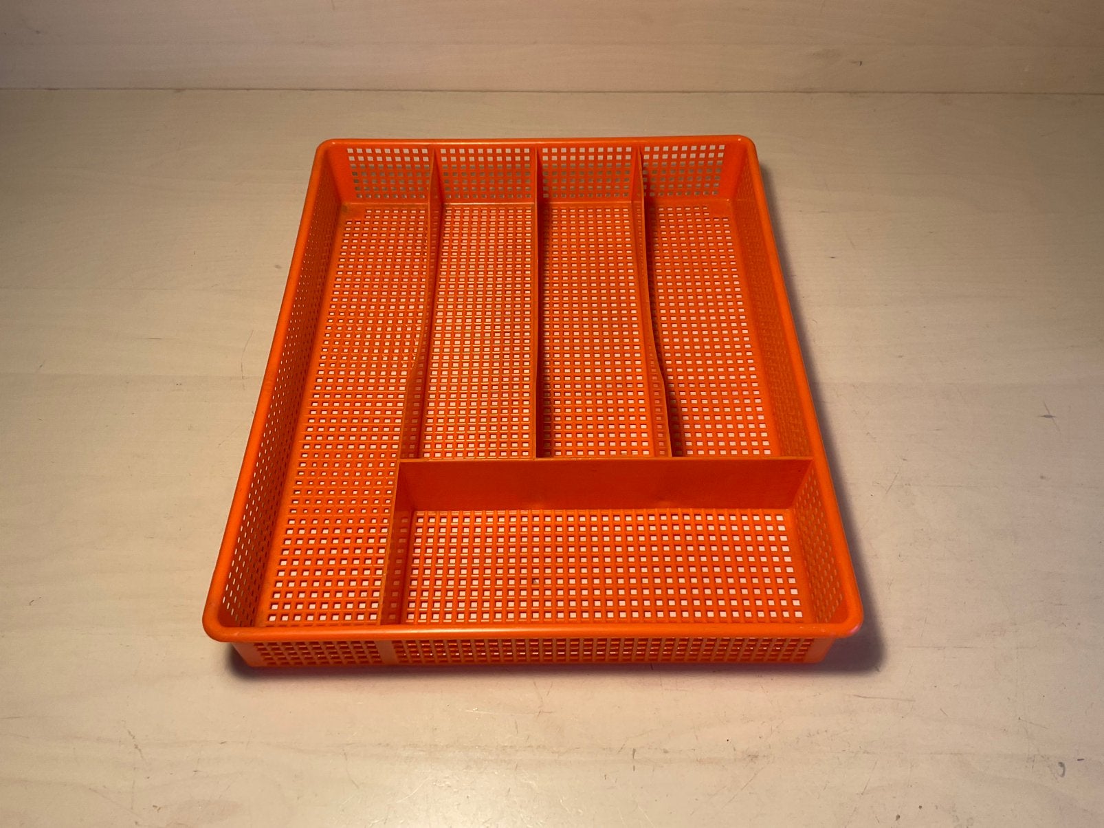 Bestekbak oranje, Ophalen of Verzenden, Zo goed als nieuw