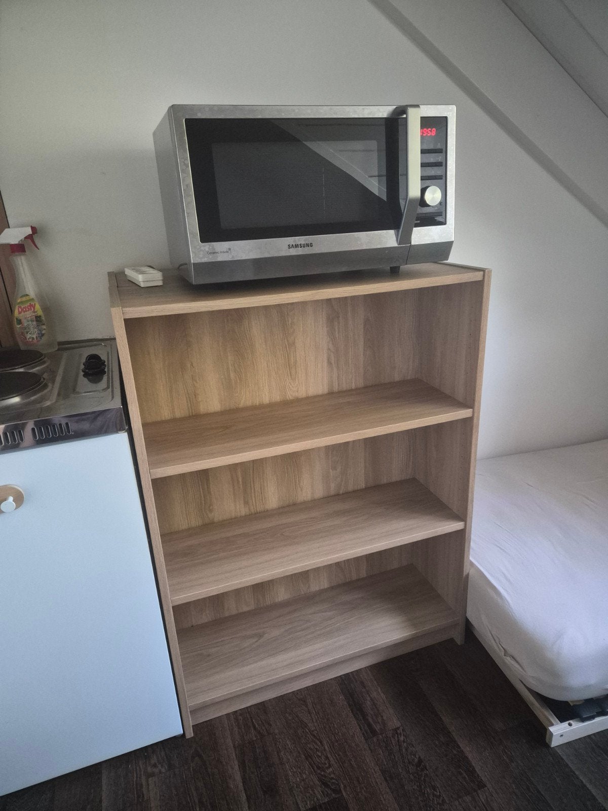 2x IKEA Billy Boekenkast Eiken - Zo goed als nieuw, Met plank(en), 100 tot 150 cm, Zo goed als nieuw, 25 tot 50 cm
