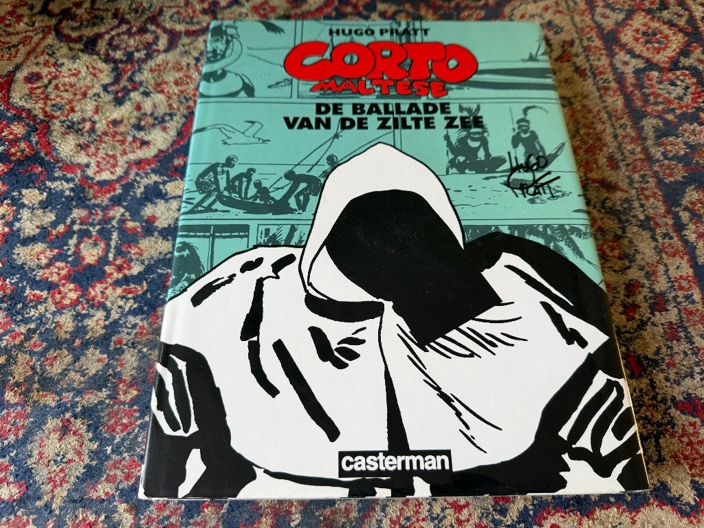 Hugo Pratt. Corto Maltese. De Ballade van de Zilte Zee., Boeken, Stripboeken, Eén stripboek, Hugo Pratt., Ophalen of Verzenden