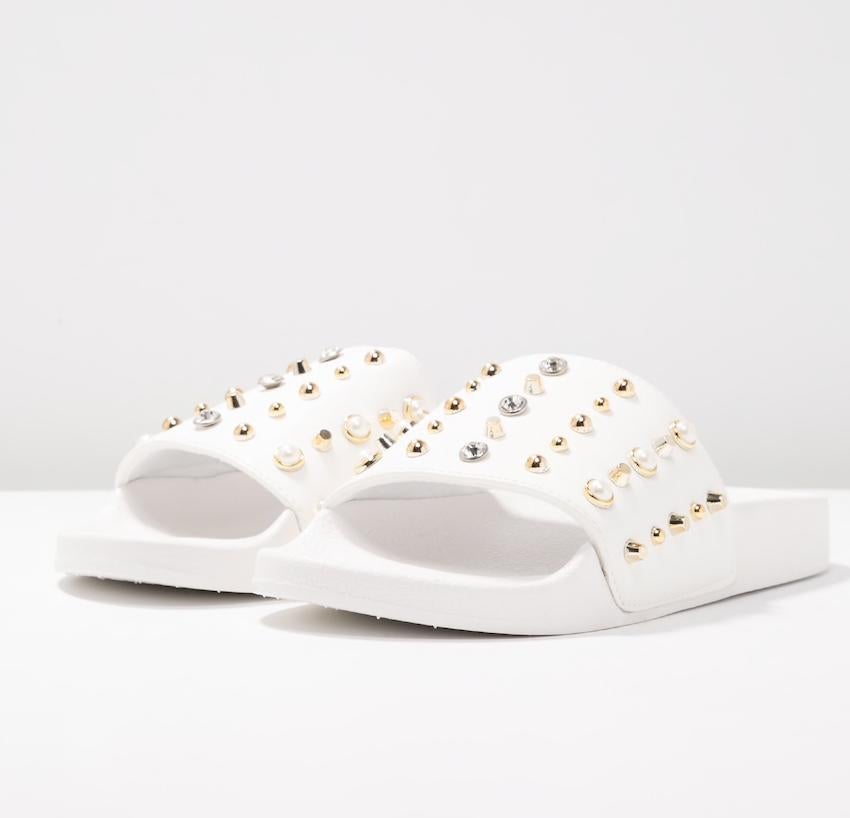 Dames slippers muiltjes sandalen zomer Zalando schoenen 39, Kleding | Dames, Schoenen, Wit, Hot Soles, Gedragen, Sandalen of Muiltjes