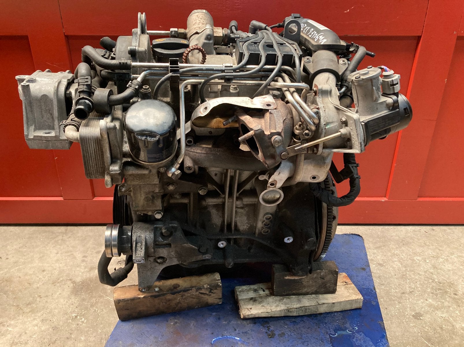 Motor Volkswagen Golf 1.2 77KW 2011 Motorcode CBZ / CBZB, Ophalen, Gebruikt, Audi