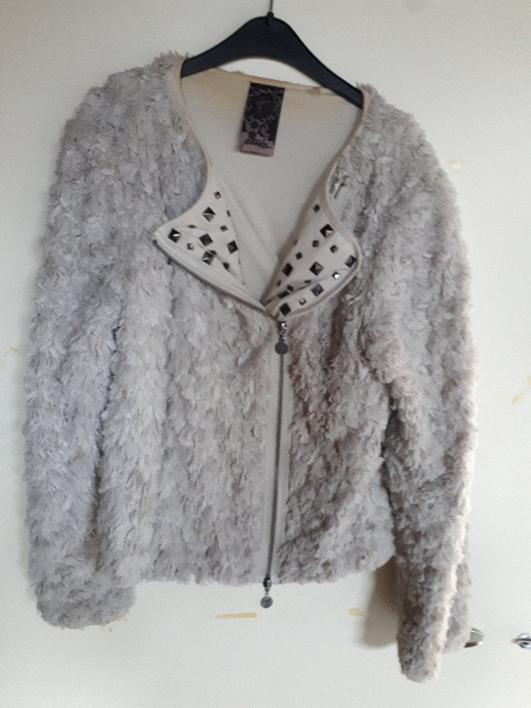 ecru vest, Poools, maat 40, Maat 38/40 (M), Verzenden, Beige, Zo goed als nieuw