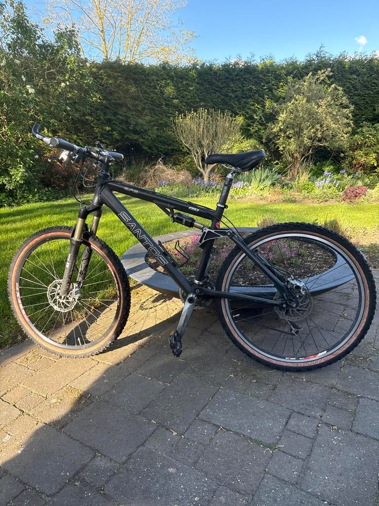 Santos Full Suspension MTB - Framehoogte 75cm, Fietsen en Brommers, Fietsen | Mountainbikes en ATB, Gebruikt, Fully, Dames, 53 tot 57 cm