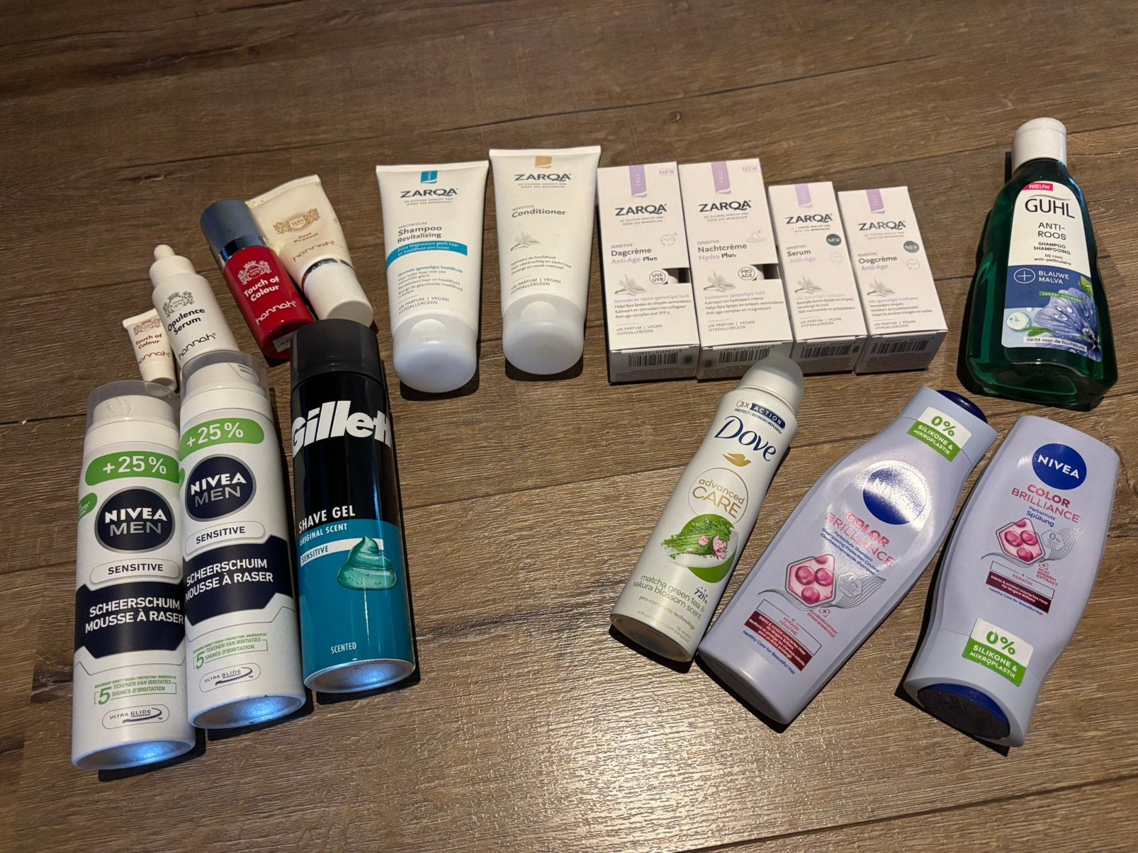 Hannah, zarqa e.a gezichtsproducten te koop!, Ophalen of Verzenden, Zo goed als nieuw