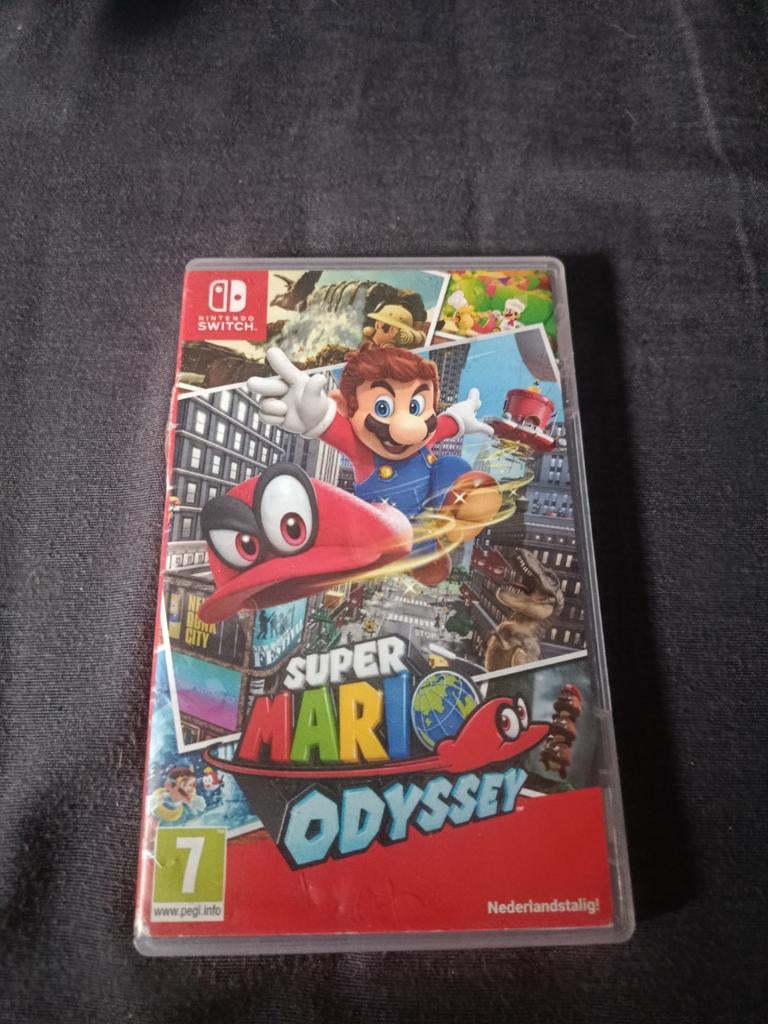 Super Mario Odyssey - Nintendo Switch (Nederlandstalig), Spelcomputers en Games, Online, 1 speler, Ophalen of Verzenden, Zo goed als nieuw