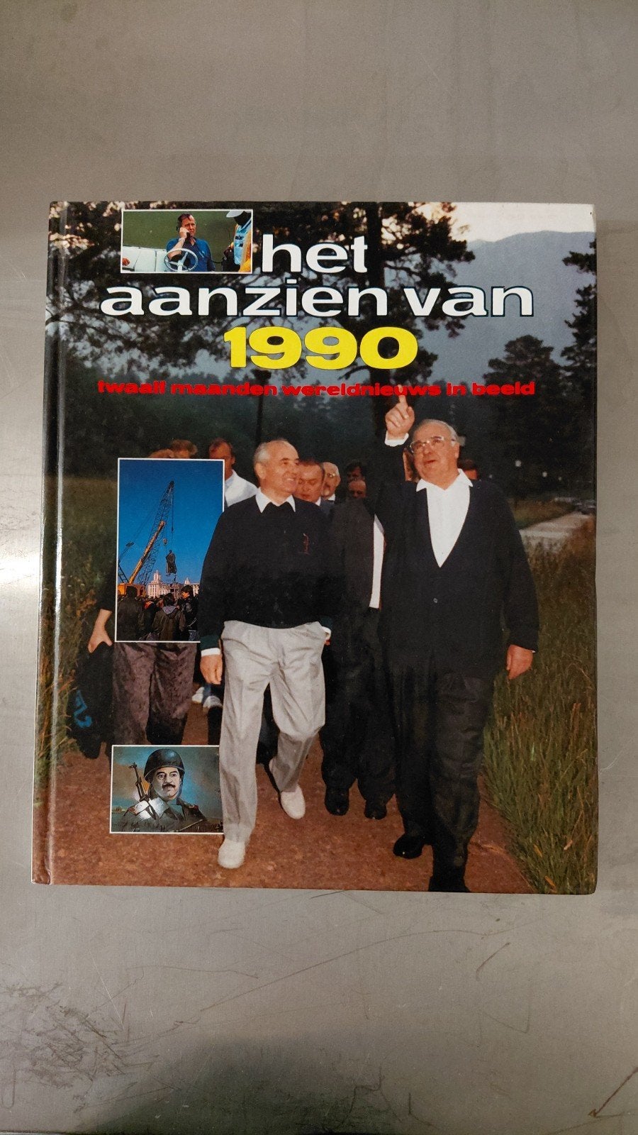 Het Aanzien van 1990 - Twaalf maanden wereldnieuws in beeld, Ophalen of Verzenden, 20e eeuw of later, Gelezen