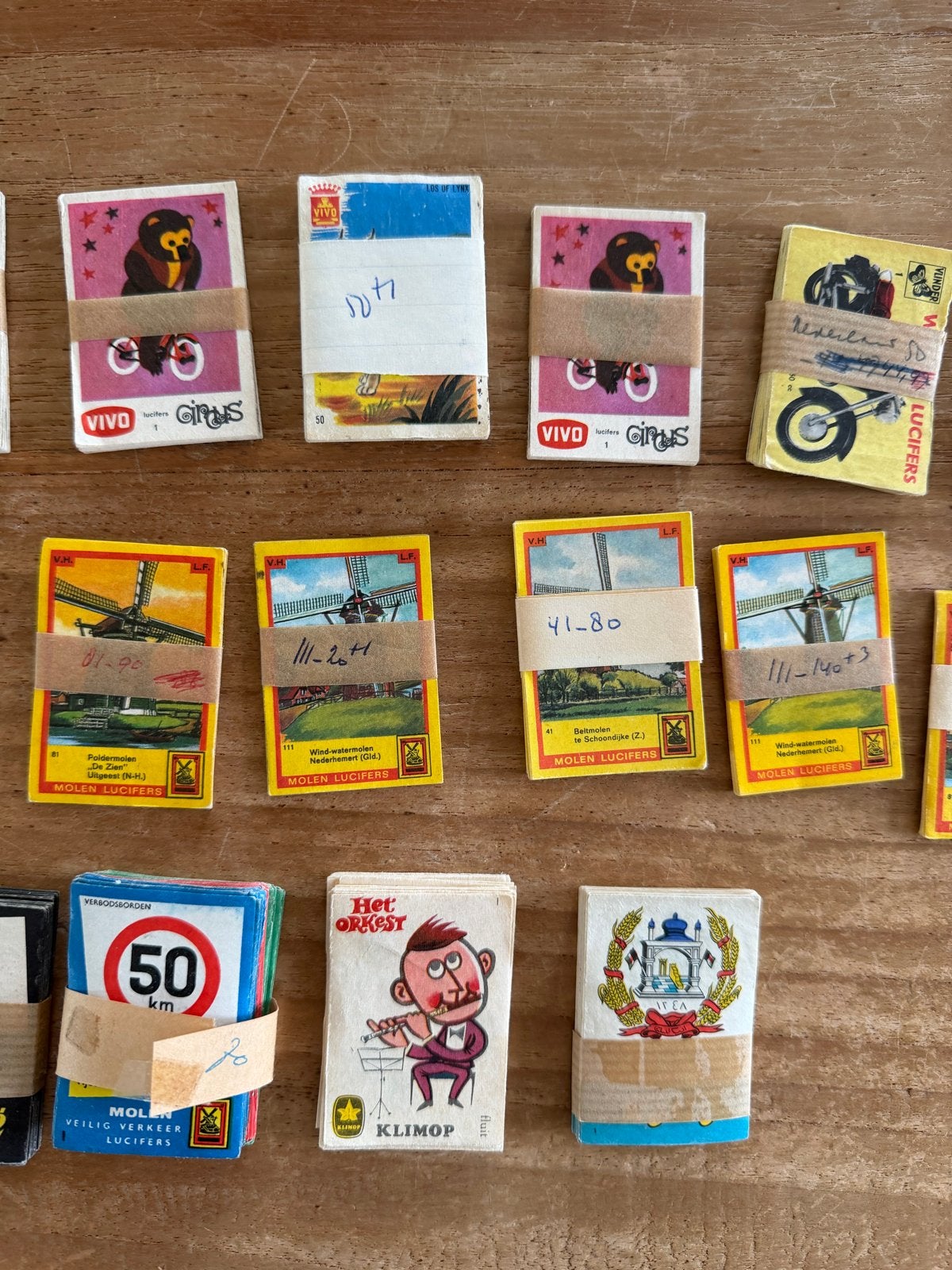 Grote collectie Lucifer etiketten - Diverse merken en thema', Ophalen of Verzenden, Gebruikt