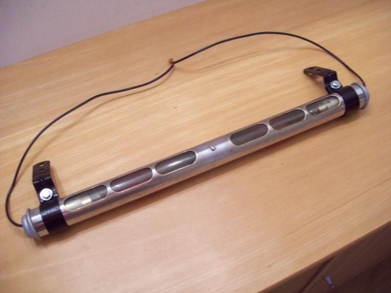 Oldtimer jaren 30/40 kenteken verlichting. 41cm. 6v/12v, Ophalen of Verzenden, Gebruikt, Opel