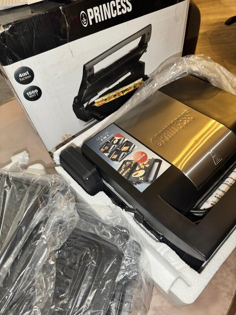 Princess 4-in-1 Multi Grill - Nieuw in doos, Witgoed en Apparatuur, Ophalen of Verzenden, Nieuw