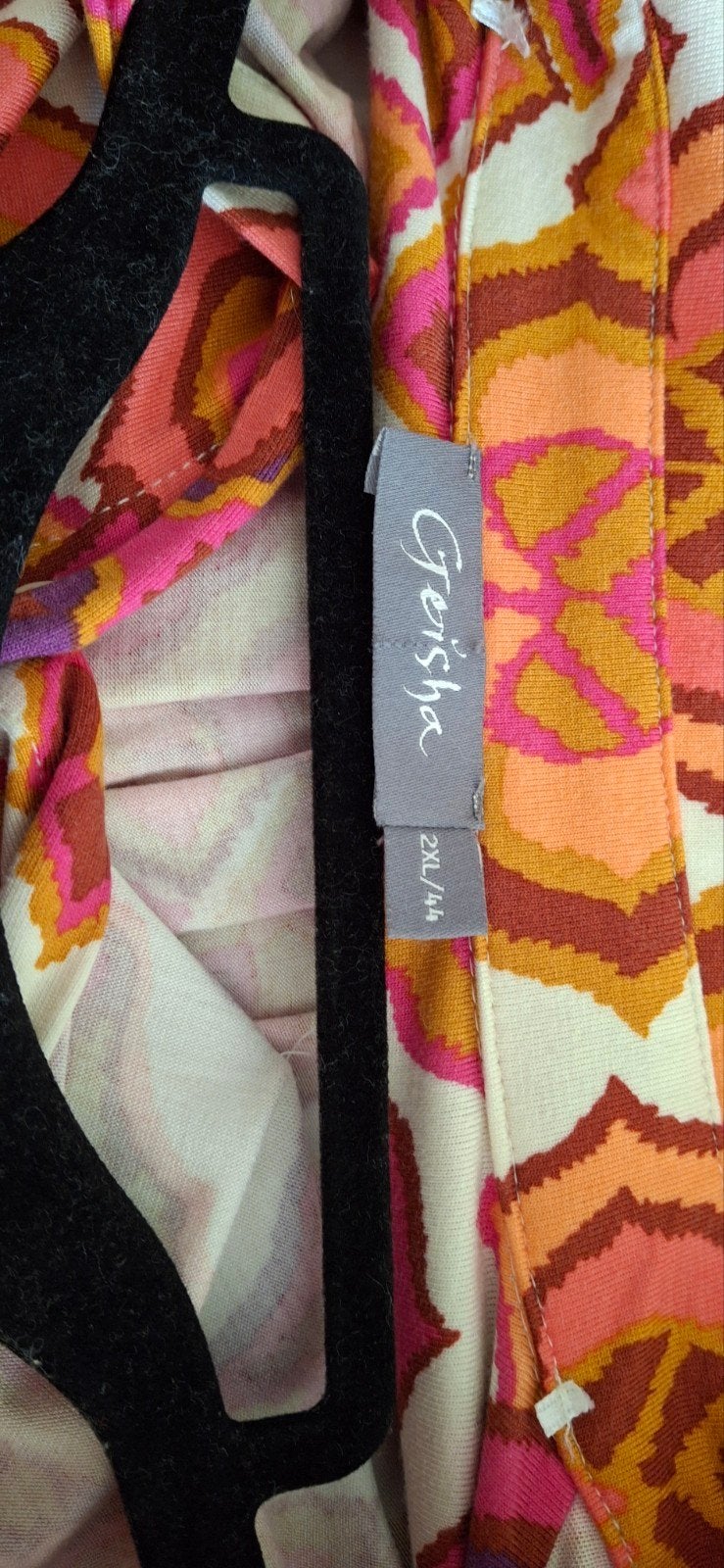 Geisha jurk, Ophalen, Zo goed als nieuw, Maat 42/44 (L), Onder de knie