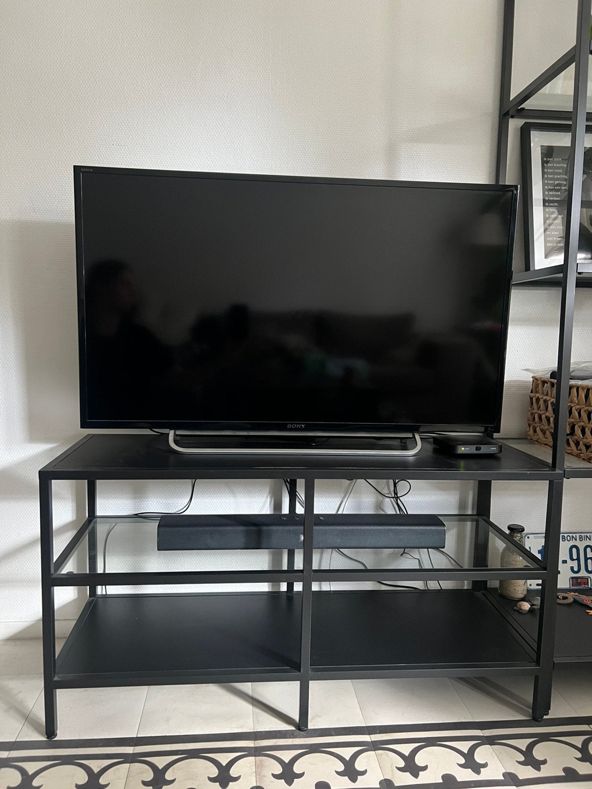 Ikea Vittsjo TV meubel, Ophalen, Gebruikt, 50 tot 100 cm, Minder dan 100 cm