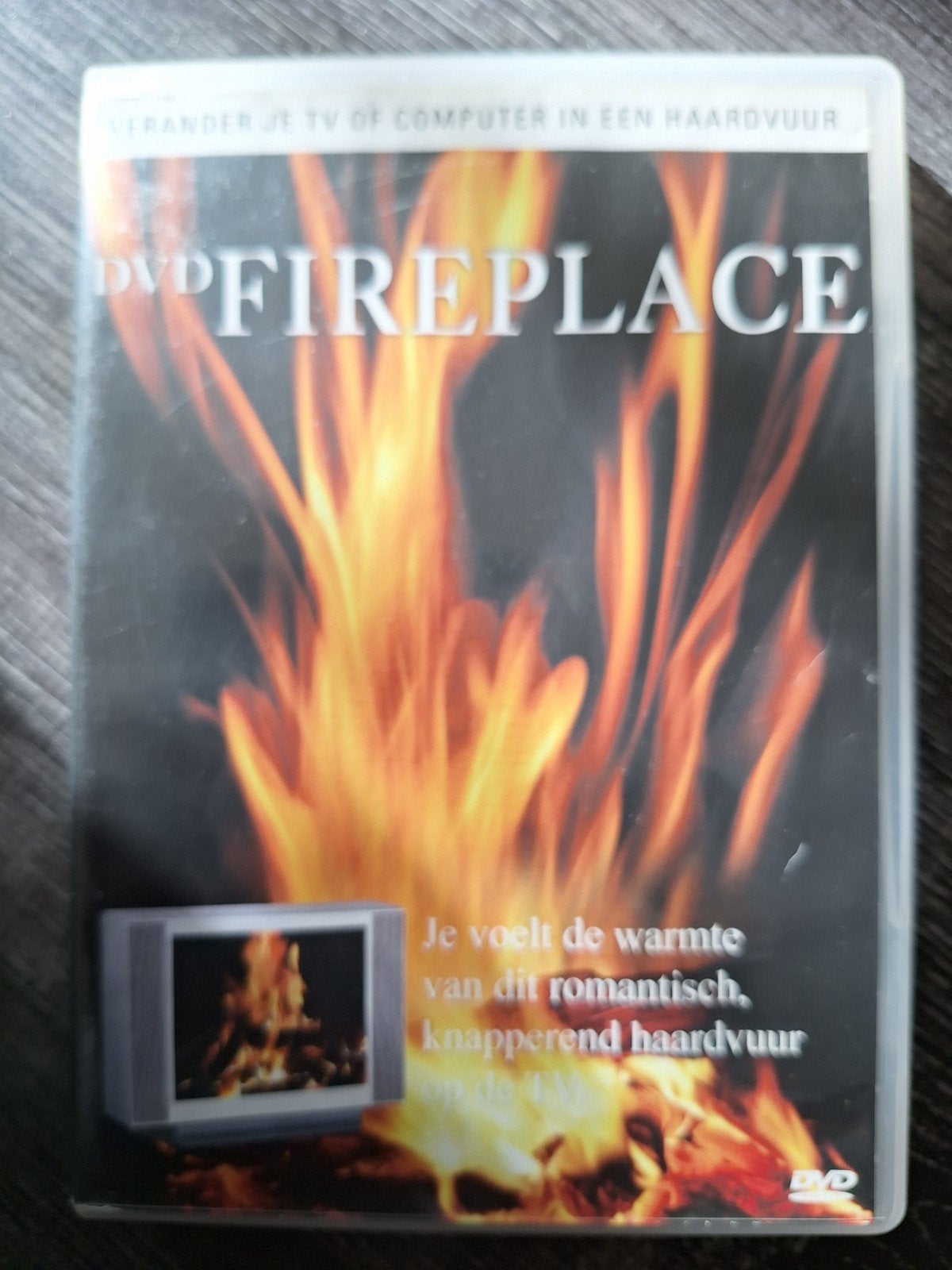 DVD Fireplace: Sfeervol Haardvuur voor Thuis, Alle leeftijden, Ophalen of Verzenden, Gebruikt, Breedbeeld