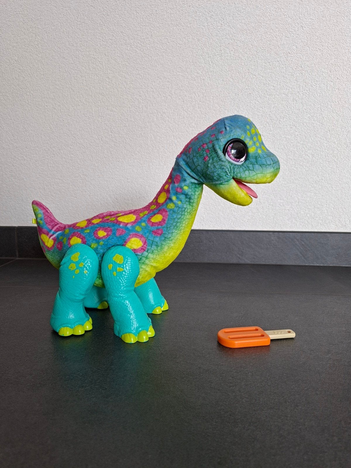 FurReal Snackende Sam de Brontosaurus, Ophalen of Verzenden, Zo goed als nieuw